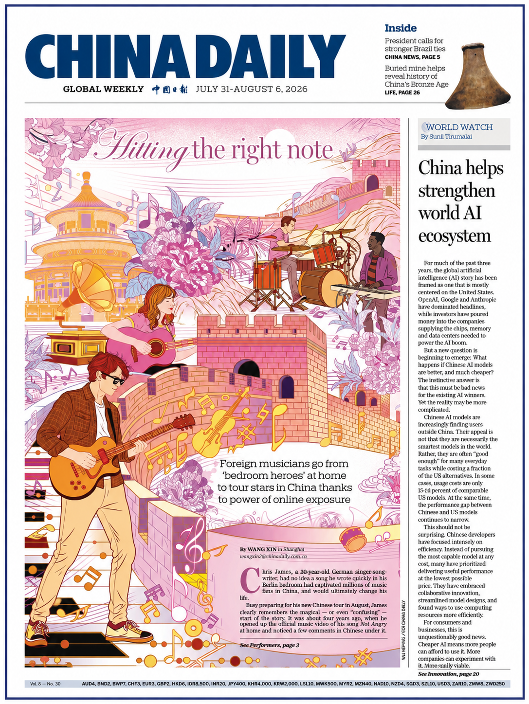 CHINA DAILY - GLOBAL WEEKLY