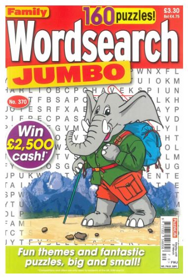 FAMILY WORDSEARCH JUMBO (UK)